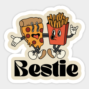 Bestie food Sticker